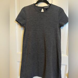 Banana Republic Charcoal Knit Tunic Dress